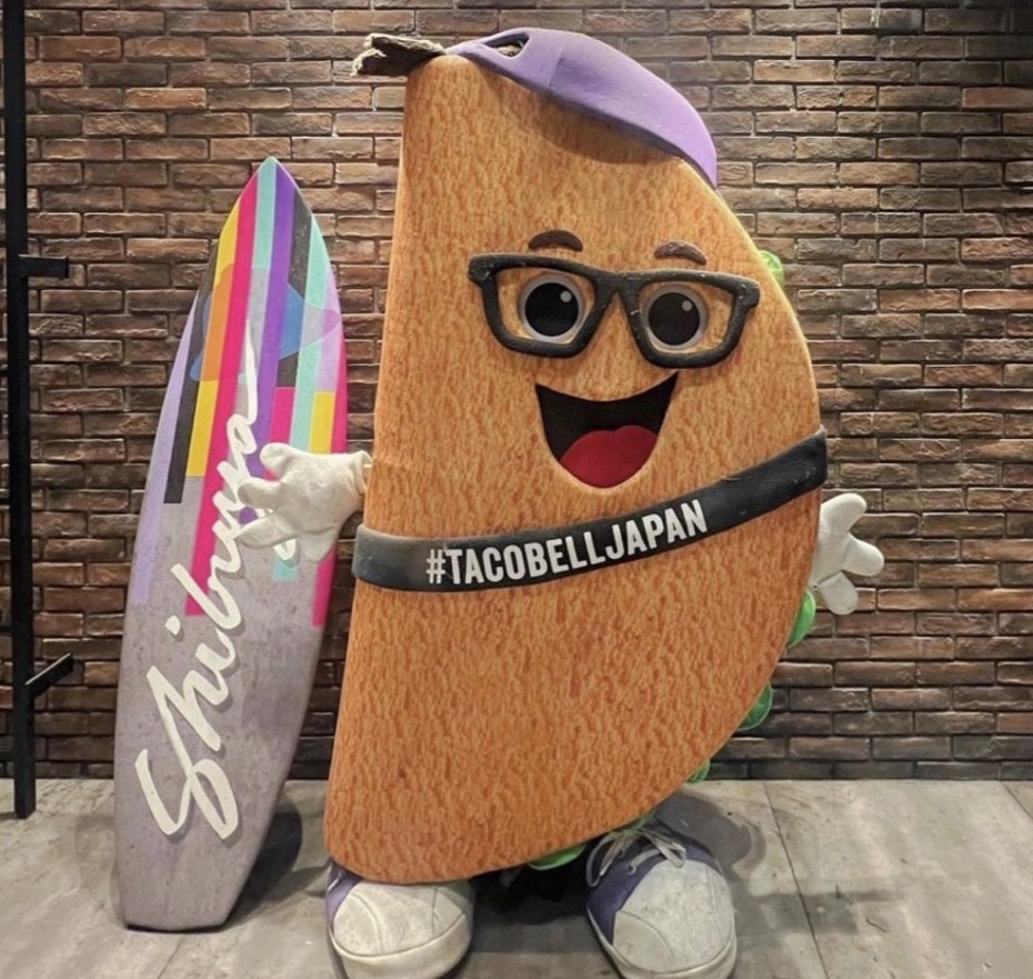 we got Japanese taco